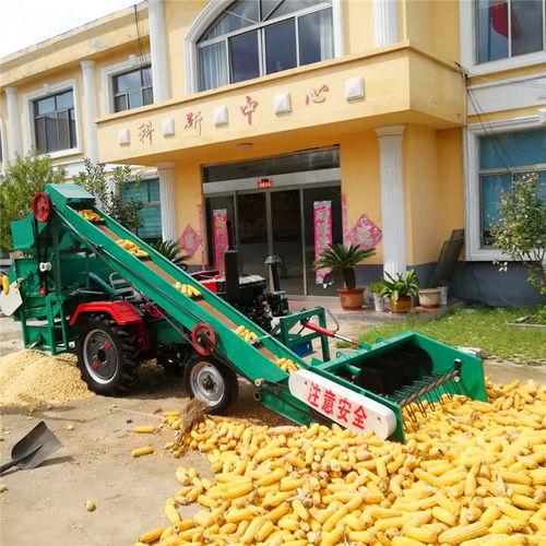 国产玉米脱粒机视频